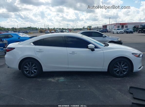 JM1GL1UM6J1319617 2018 MAZDA 6 White 