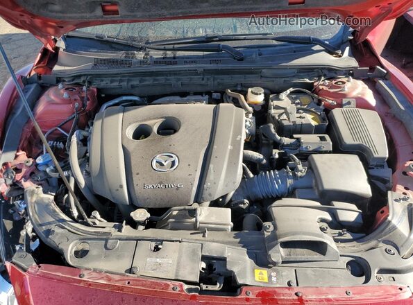 JM1GL1UM8K1506973 2019 MAZDA 6 Red Սալոնի հետևի տեսք