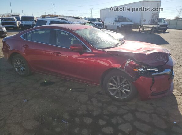 JM1GL1UM8K1506973 2019 MAZDA 6 Red Առջևի աջ