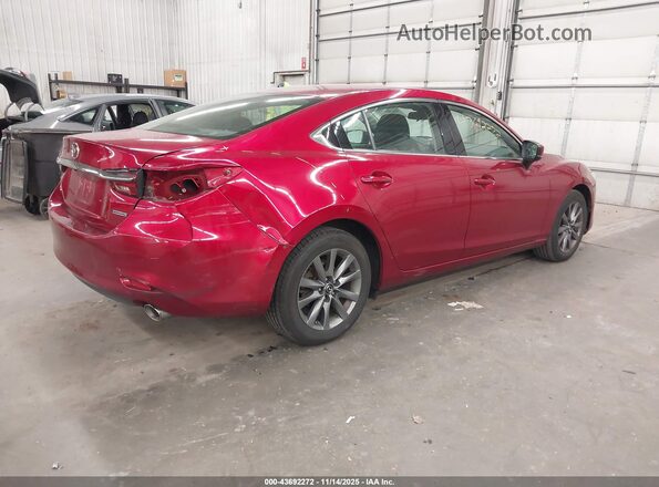 JM1GL1UM8K1508318 2019 MAZDA 6 Red Rear right