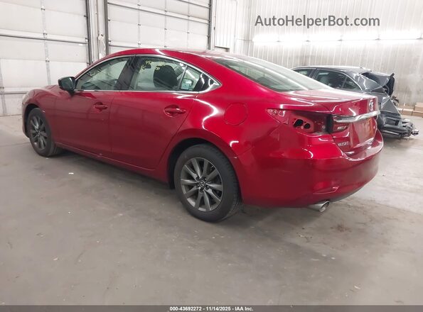 JM1GL1UM8K1508318 2019 MAZDA 6 Red Rear left