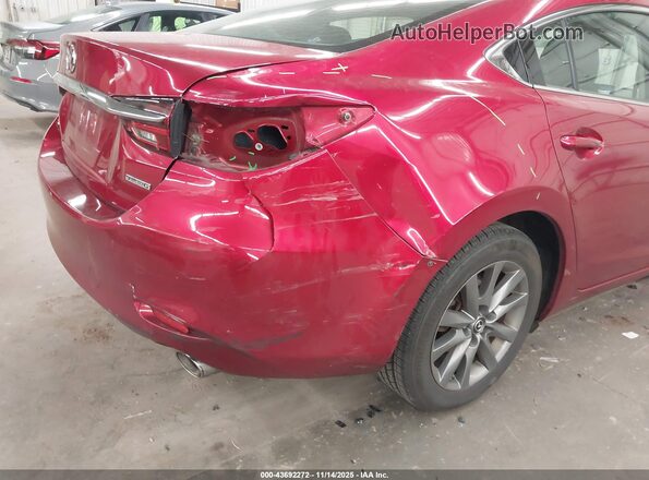 JM1GL1UM8K1508318 2019 MAZDA 6 Red Front view