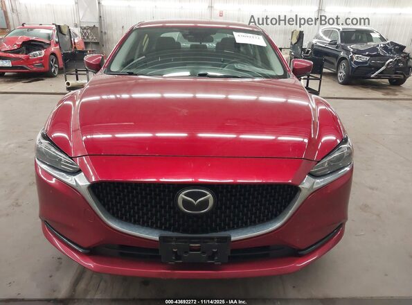 JM1GL1UM8K1508318 2019 MAZDA 6 Red Rear interior view
