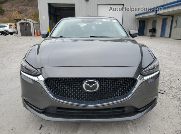 JM1GL1UM9L1519796 2020 MAZDA 6 Charcoal წინა ხედი