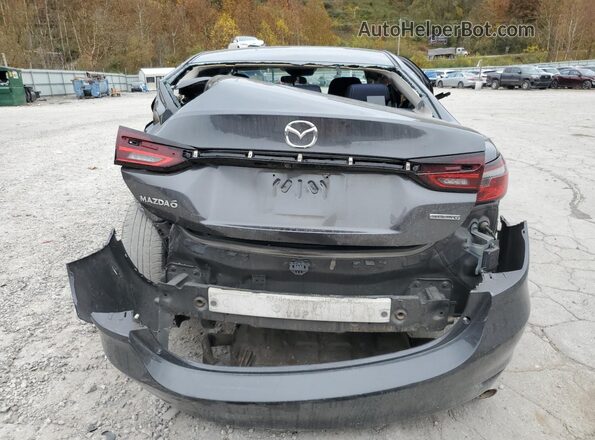 JM1GL1UM9L1519796 2020 MAZDA 6 Charcoal უკანა ხედი