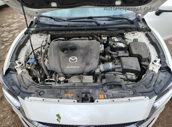 JM1GL1VM0M1604851 2021 MAZDA 6 White უკანა სალონის ხედი