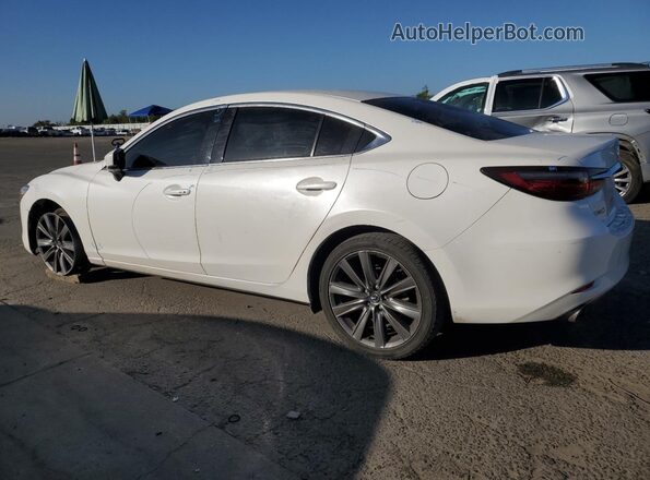 JM1GL1VM0M1611282 2021 MAZDA 6 White Հետևի ձախ