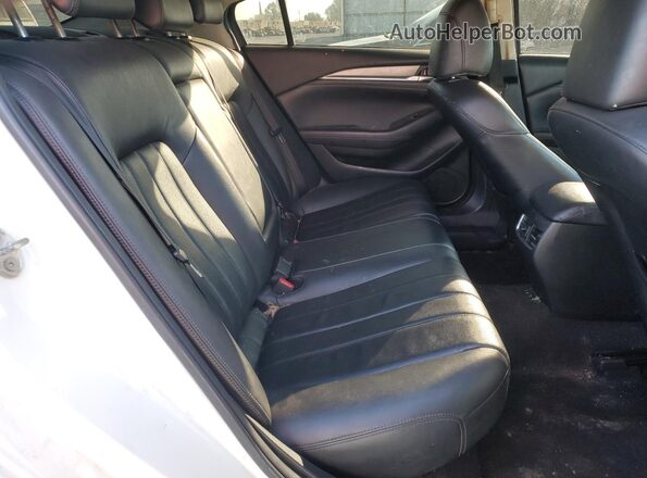 JM1GL1VM0M1611282 2021 MAZDA 6 White Հետևի նստատեղերի տեսք