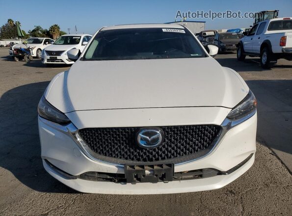 JM1GL1VM0M1611282 2021 MAZDA 6 White Դիմացի տեսք