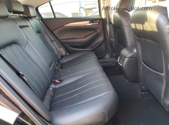 JM1GL1VM0M1612142 2021 MAZDA 6 Black Rear seats view