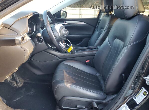 JM1GL1VM0M1612142 2021 MAZDA 6 Black Front interior view