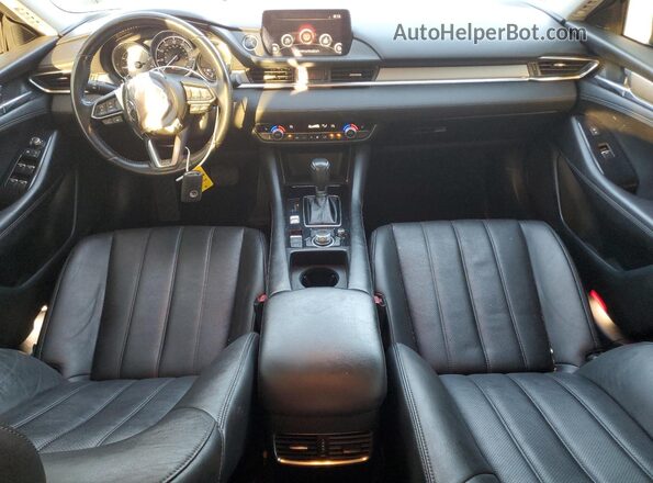 JM1GL1VM0M1612142 2021 MAZDA 6 Black Dashboard view