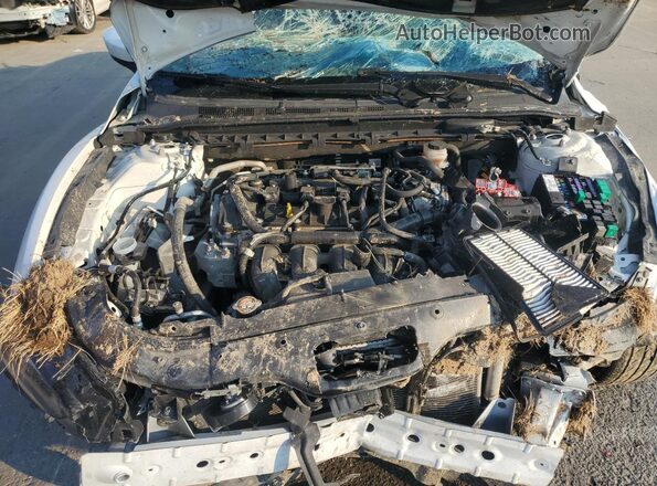 JM1GL1VM0M1613937 2021 MAZDA 6 White უკანა სალონის ხედი