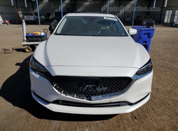 JM1GL1VM1L1521007 2020 MAZDA 6 White Vista frontal
