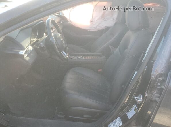 JM1GL1VM1M1607760 2021 MAZDA 6 Black Вид салону спереду