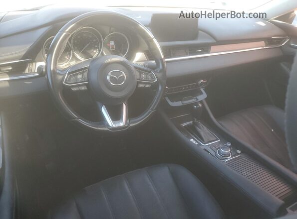 JM1GL1VM1M1607760 2021 MAZDA 6 Black Вид панелі приладів