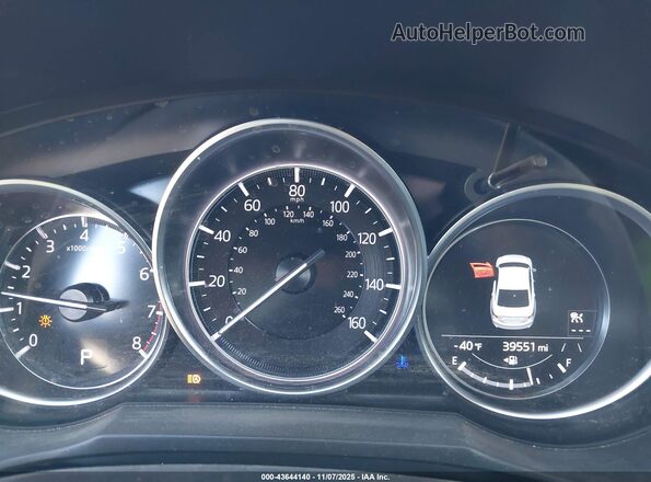 JM1GL1VM1M1619634 2021 MAZDA 6 Black უკანა სავარძლების ხედი