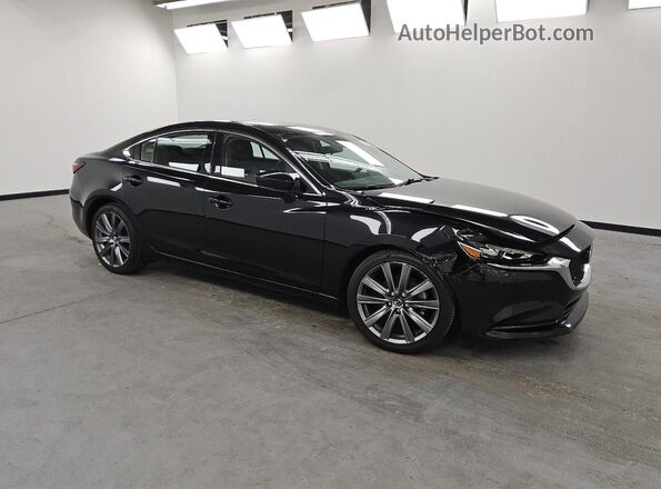 JM1GL1VM2M1614779 2021 MAZDA 6 Black Przód prawy