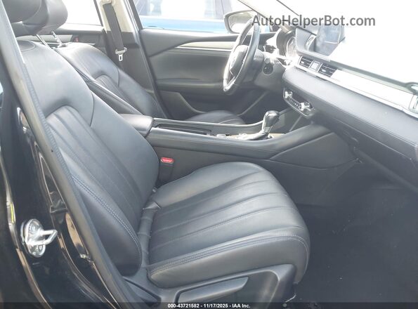 JM1GL1VM3L1515788 2020 MAZDA 6 Black წინა სალონის ხედი