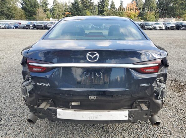 JM1GL1VM4L1514732 2020 MAZDA 6 Blue უკანა ხედი
