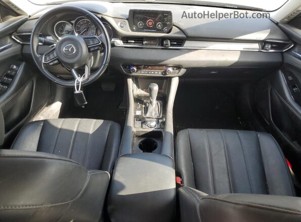 JM1GL1VM4L1514732 2020 MAZDA 6 Blue წინა პანელის ხედი