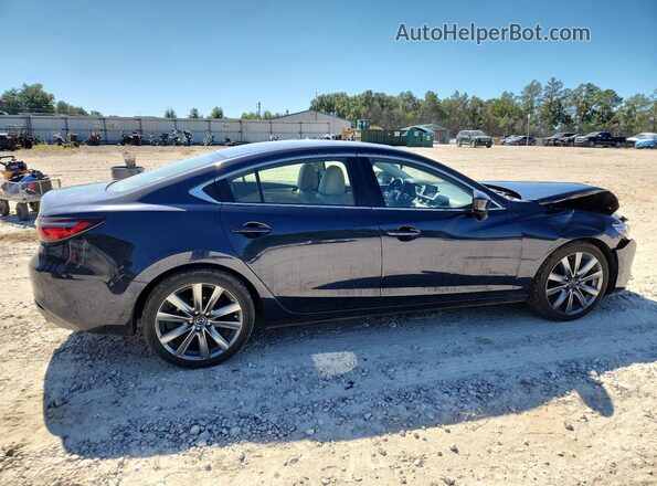JM1GL1VM4M1600950 2021 MAZDA 6 Blue Tył prawy