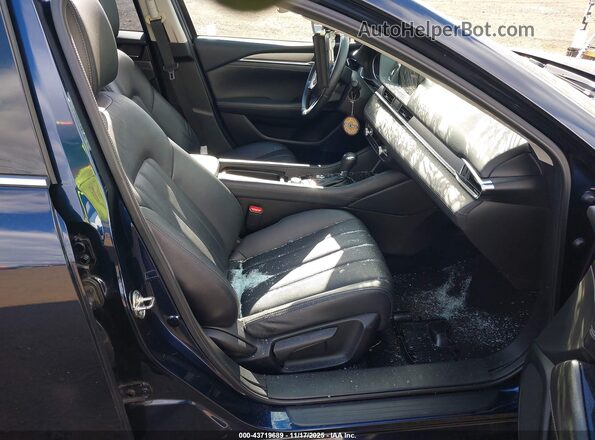 JM1GL1VM5K1509666 2019 MAZDA 6 Dark Blue Vista interior delantera