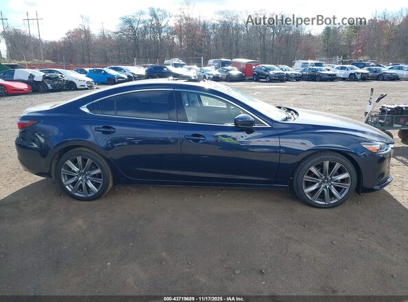 JM1GL1VM5K1509666 2019 MAZDA 6 Dark Blue Vista interior trasera