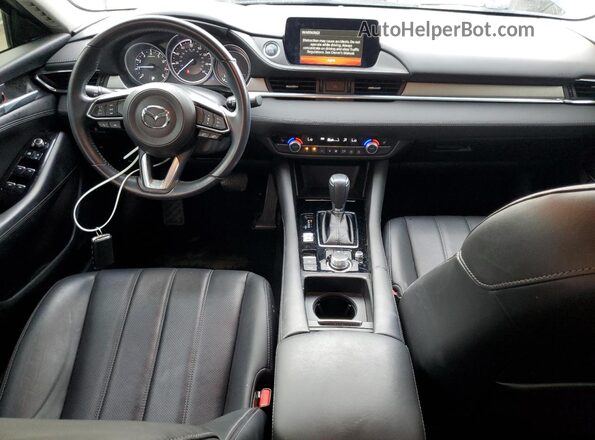 JM1GL1VM5L1524783 2020 MAZDA 6 Charcoal წინა პანელის ხედი