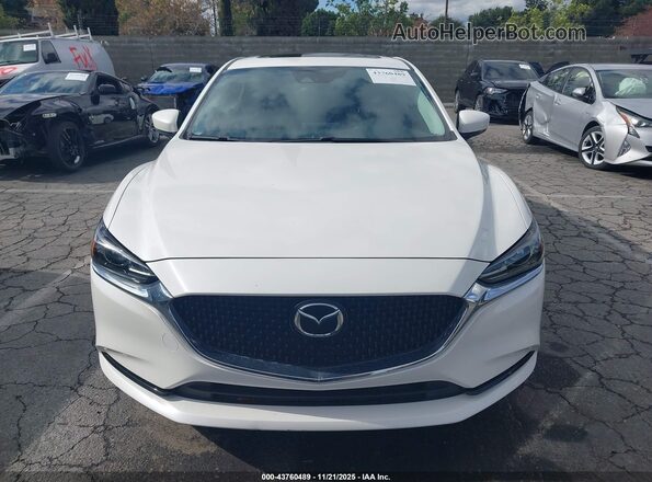 JM1GL1VM6M1614185 2021 MAZDA 6 White 