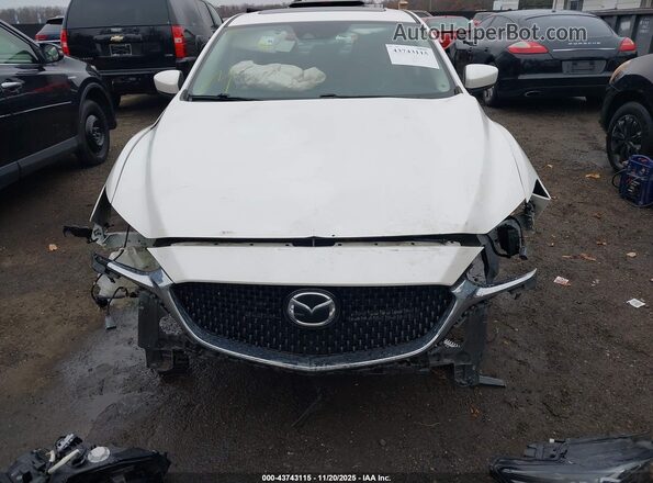 JM1GL1VM7K1505179 2019 MAZDA 6 White Front view