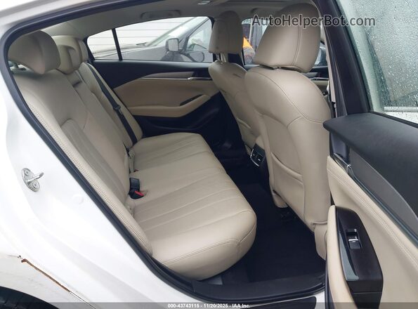 JM1GL1VM7K1505179 2019 MAZDA 6 White VIN sticker view