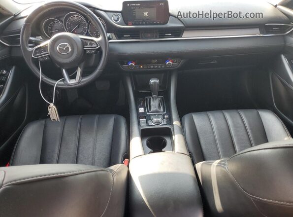 JM1GL1VM7K1505649 2019 MAZDA 6 Blue Вид панелі приладів