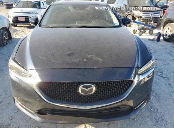 JM1GL1VM8M1603009 2021 MAZDA 6 Blue Вид спереду