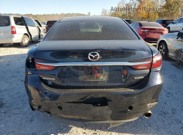 JM1GL1VM8M1603009 2021 MAZDA 6 Blue Вид ззаду