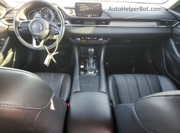 JM1GL1VM8M1603009 2021 MAZDA 6 Blue Вид панелі приладів