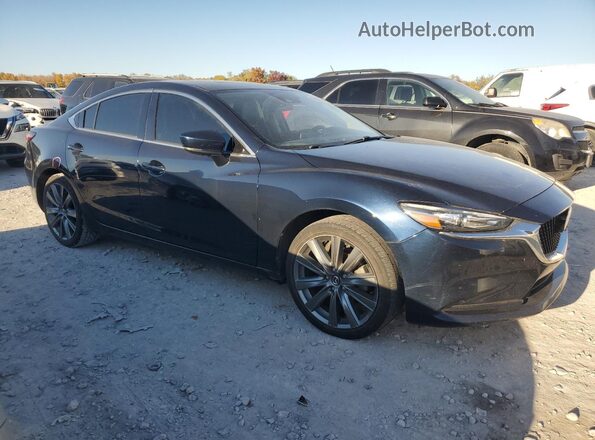 JM1GL1VM8M1603009 2021 MAZDA 6 Blue Передня права чверть