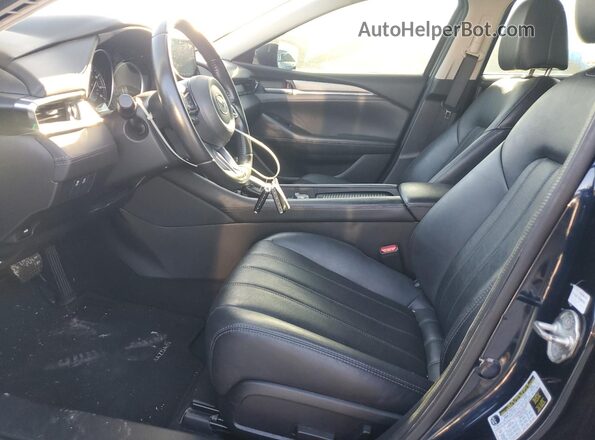 JM1GL1VM8M1603009 2021 MAZDA 6 Blue Вид салону спереду