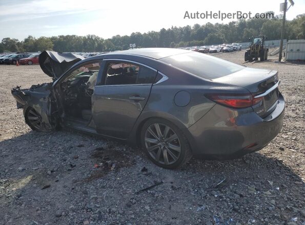 JM1GL1VM9M1614035 2021 MAZDA 6 Charcoal უკანა მარცხენა