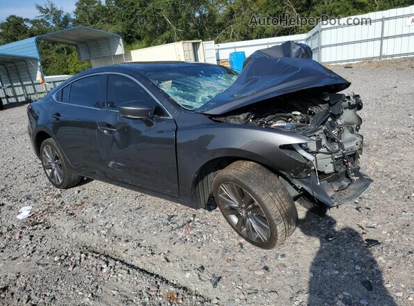 JM1GL1VM9M1614035 2021 MAZDA 6 Charcoal წინა მარჯვენა