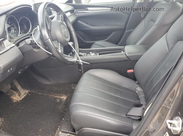 JM1GL1VM9M1615511 2021 MAZDA 6 Серебряный Вид салона спереди