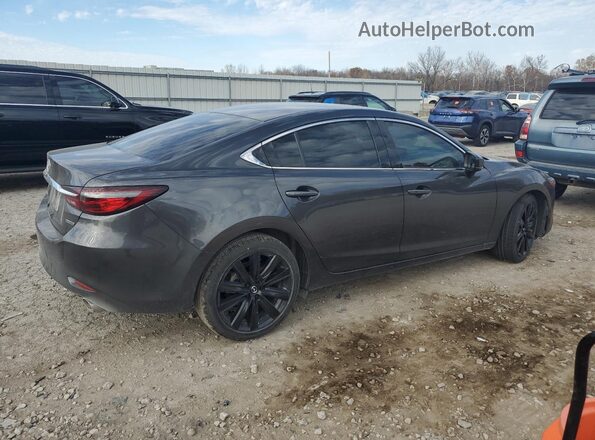 JM1GL1VM9M1615511 2021 MAZDA 6 Серебряный Задняя правая четверть
