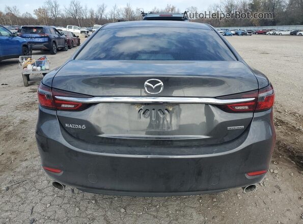 JM1GL1VM9M1615511 2021 MAZDA 6 Серебряный Вид сзади