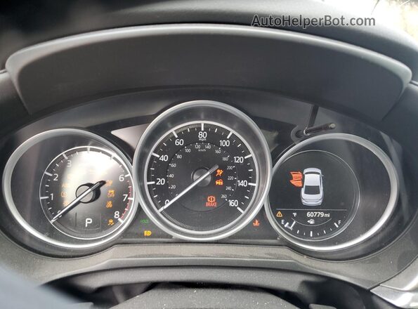 JM1GL1VM9M1615511 2021 MAZDA 6 Серебряный Вид щитка приборов