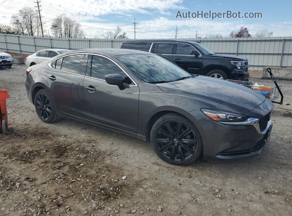 JM1GL1VM9M1615511 2021 MAZDA 6 Серебряный Передняя правая четверть
