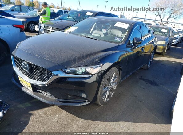 JM1GL1VMXK1505628 2019 MAZDA 6 Black Front left