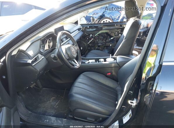 JM1GL1VMXK1505628 2019 MAZDA 6 Black Front interior view
