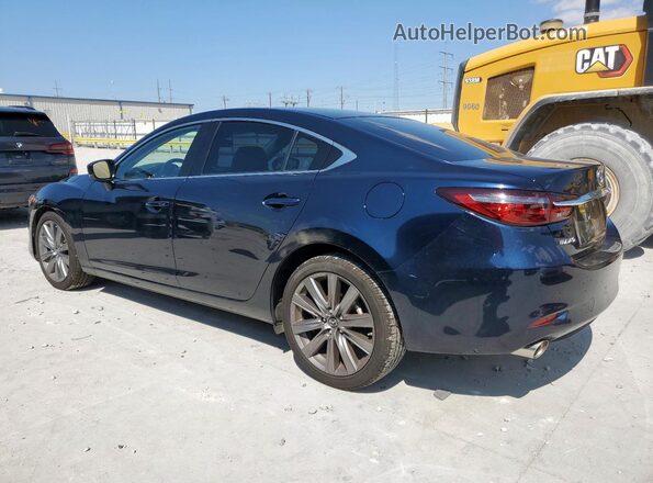 JM1GL1VMXK1510411 2019 MAZDA 6 Blue Tył lewy