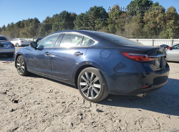 JM1GL1VMXL1518168 2020 MAZDA 6 Blue Հետևի ձախ