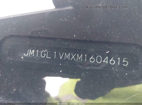 JM1GL1VMXM1604615 2021 MAZDA 6 Черный Вид подкапотного пространства